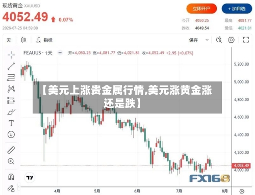 【美元上涨贵金属行情,美元涨黄金涨还是跌】-第2张图片