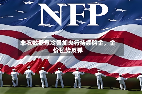 非农数据爆冷叠加央行持续购金	，金价强势反弹-第2张图片
