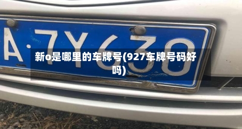 新o是哪里的车牌号(927车牌号码好吗)-第2张图片