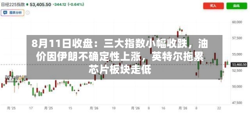 8月11日收盘：三大指数小幅收跌，油价因伊朗不确定性上涨	，英特尔拖累芯片板块走低-第1张图片