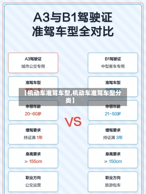【机动车准驾车型,机动车准驾车型分类】