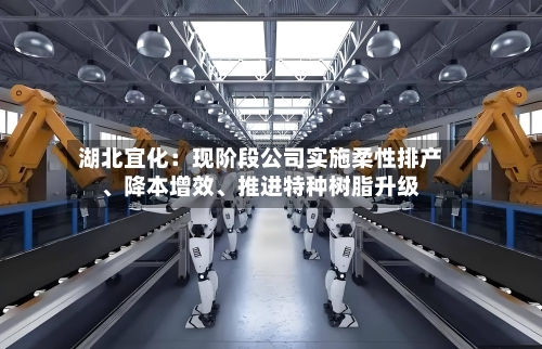 湖北宜化：现阶段公司实施柔性排产	、降本增效、推进特种树脂升级-第1张图片