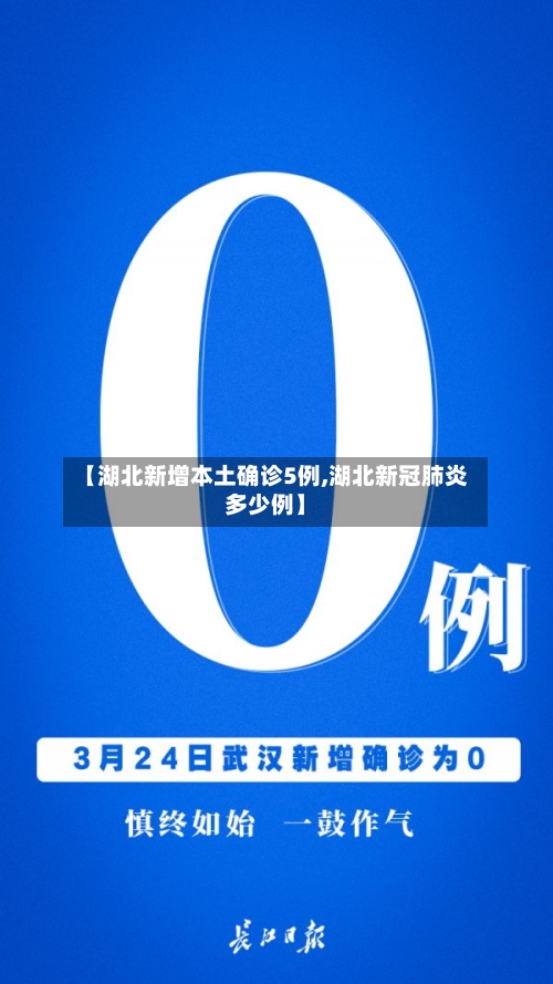 【湖北新增本土确诊5例,湖北新冠肺炎多少例】