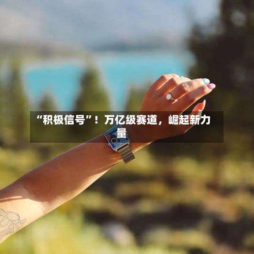 “积极信号”！万亿级赛道，崛起新力量