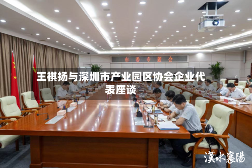 王祺扬与深圳市产业园区协会企业代表座谈-第2张图片