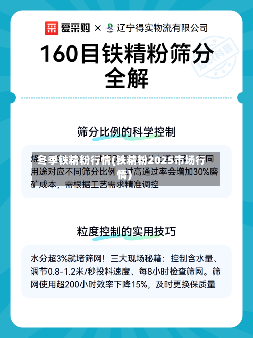 冬季铁精粉行情(铁精粉2025市场行情)