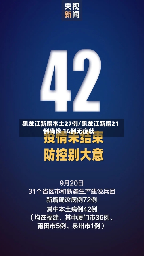 黑龙江新增本土27例/黑龙江新增21例确诊 16例无症状-第3张图片