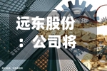 远东股份：公司将于9月8日召开2026年半年度业绩说明会