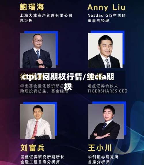 ctp订阅期权行情/纯cta期权