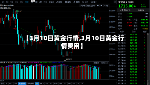 【3月10日黄金行情,3月10日黄金行情费用】