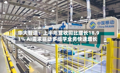 华大智造：上半年营收同比增长18.91% AI需求驱动多组学业务快速增长