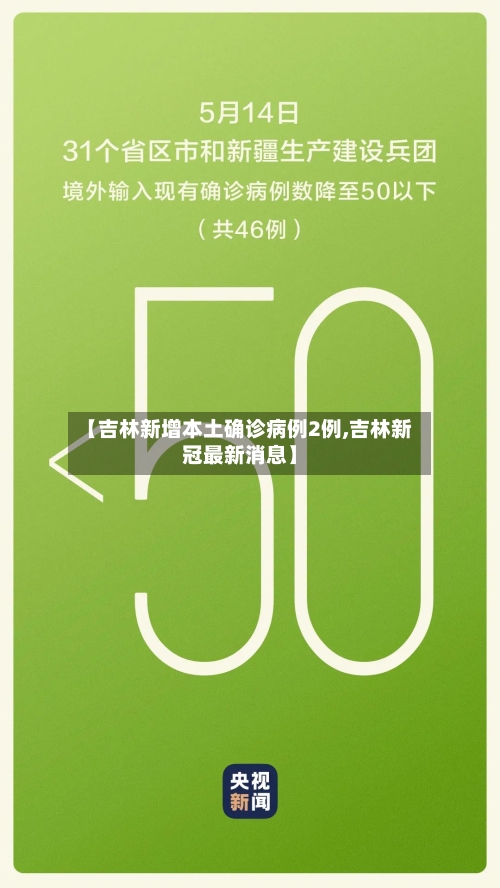 【吉林新增本土确诊病例2例,吉林新冠最新消息】
