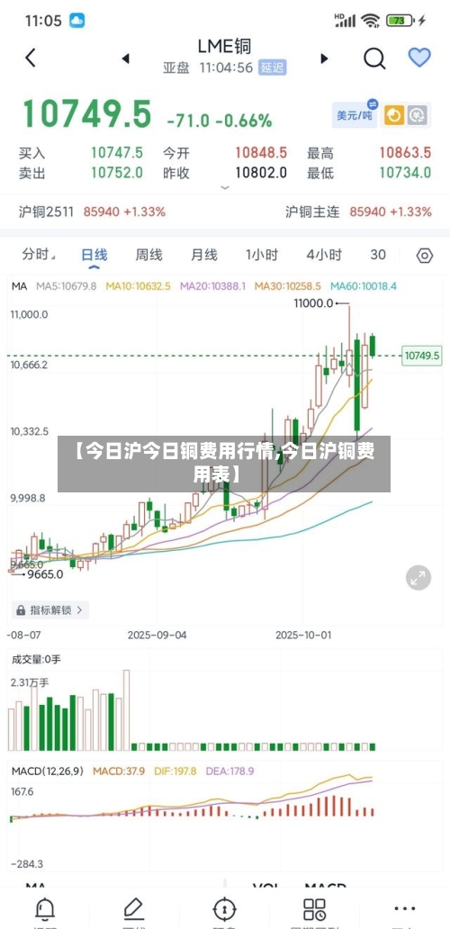 【今日沪今日铜费用行情,今日沪铜费用表】-第2张图片